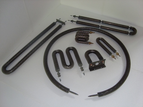 Cijevni grijači za zrak sa orebrenjem